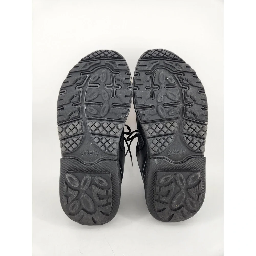 Gravity Defyer g-defy Mighty Walk Ion Walking Shoes Mens 13 Black Grey TB9024MBL